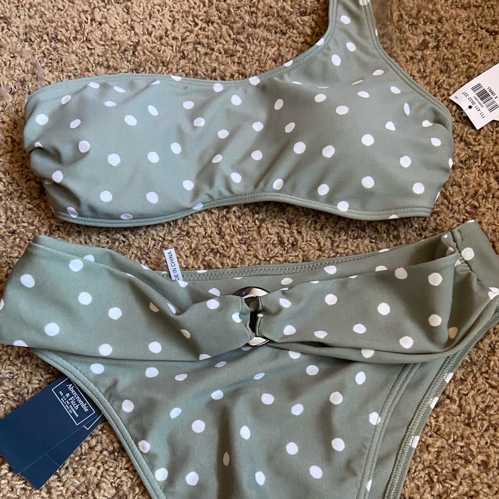NWT A&F Dot Bikini